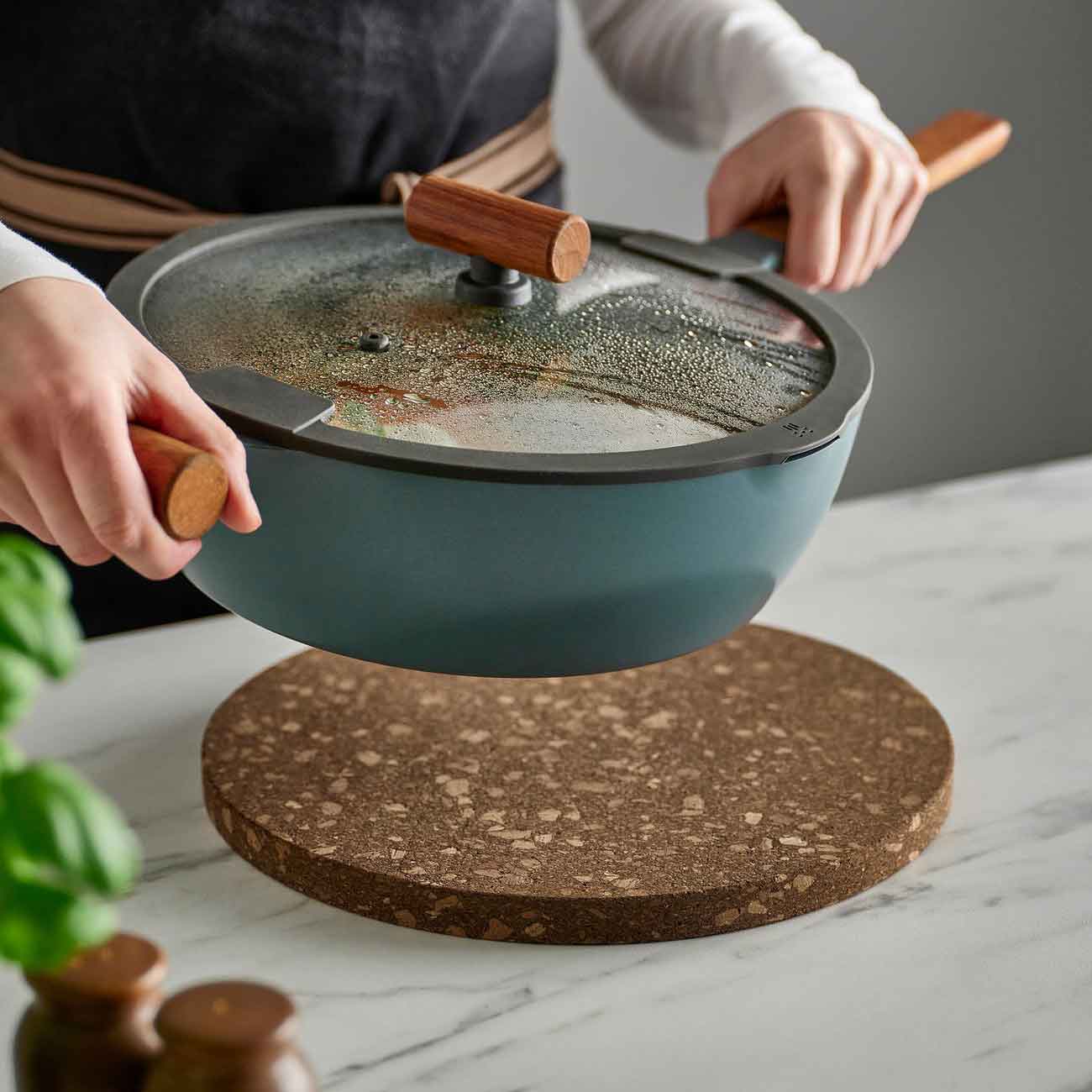 زیر قابلمه ای ایکیا مدل IKEA HEAT سایز 29 سانتی متر